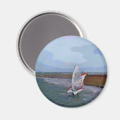 WINDSURFEN MAGNET (Vorderseite/Rückseite)