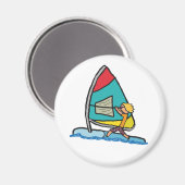 Windsurfen Magnet (Vorderseite/Rückseite)