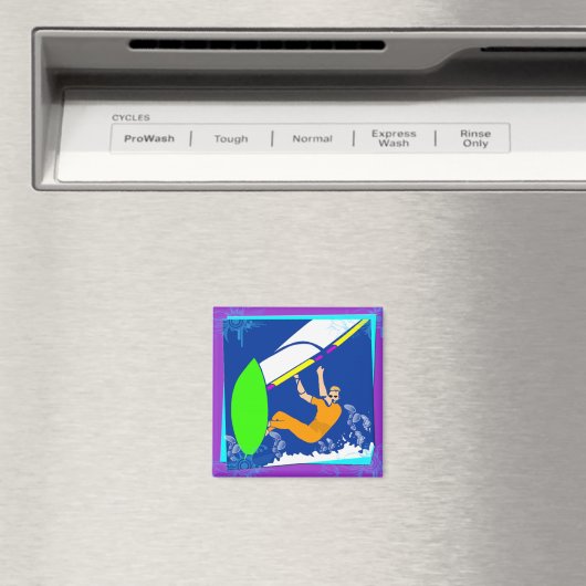 Windsurfen Magnet (In Situ (Geschirrspüler))