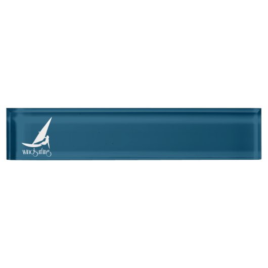 Windsurfen Namensplakette (Vorderseite)