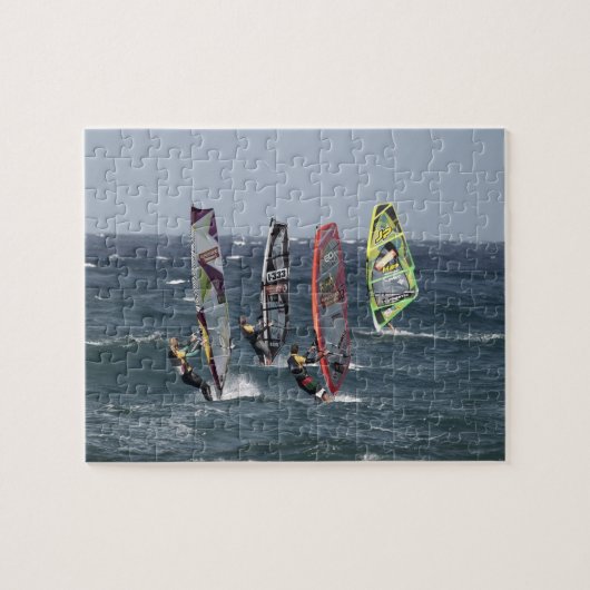 Windsurfen Ozean Waves Sportssurfen Puzzle (Horizontal)
