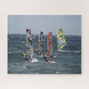 Windsurfen Ozean Waves Sportssurfen Puzzle