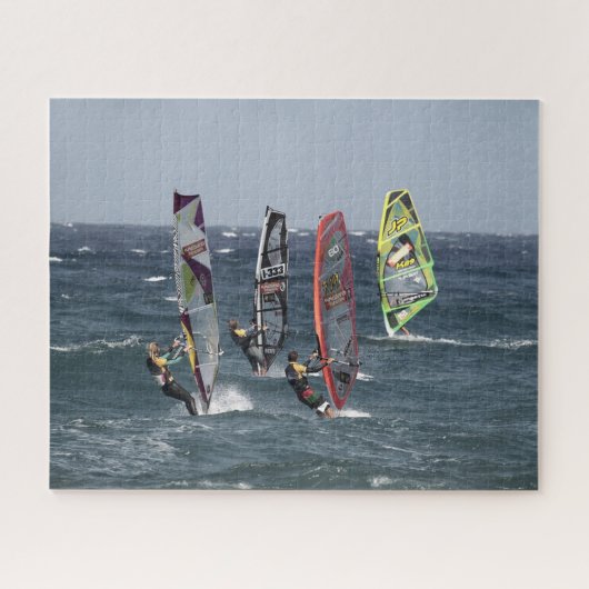 Windsurfen Ozean Waves Sportssurfen Puzzle (Horizontal)