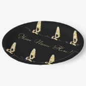 Windsurfen Pappteller (Schrägansicht)