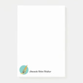 Windsurfen Post-it Klebezettel (Vorderseite)