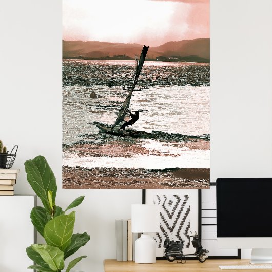 WINDSURFEN POSTER (Heimbüro)