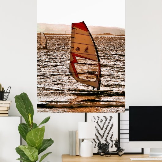 WINDSURFEN POSTER (Heimbüro)