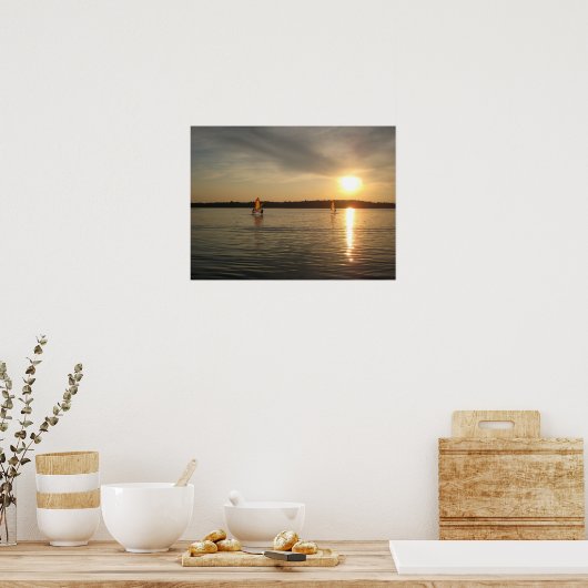 Windsurfen Poster (Küche)