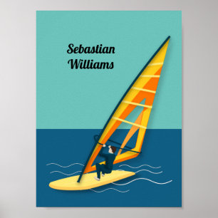 Windsurfen Poster