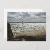 Windsurfen - Postkarte (Vorne/Hinten)