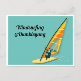 Windsurfen Postkarte