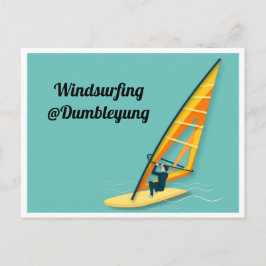 Windsurfen Postkarte