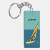 Windsurfen Schlüsselanhänger (Vorderseite links)