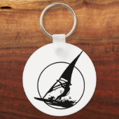 Windsurfen Schlüsselanhänger (Vorderseite)