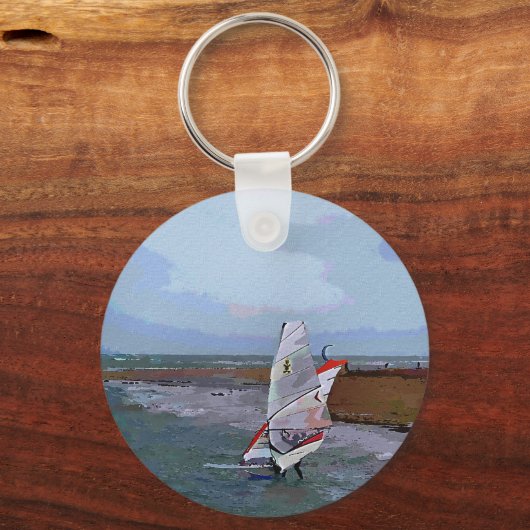 WINDSURFEN SCHLÜSSELANHÄNGER (Vorderseite)