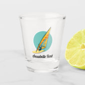 Windsurfen Schnapsglas (Vorderseite)