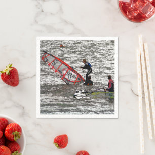 WINDSURFEN SERVIETTE