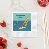 Windsurfen Serviette (Beispiel)