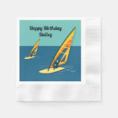 Windsurfen Serviette (Vorderseite)