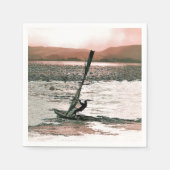 WINDSURFEN SERVIETTE (Vorderseite)