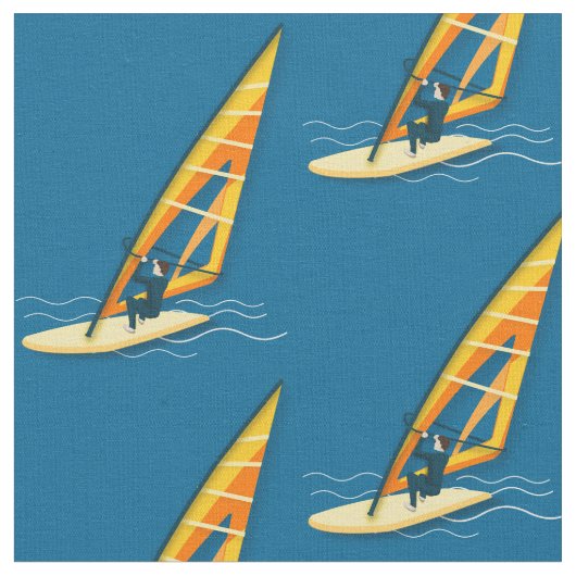Windsurfen Stoff (Nahaufnahme)