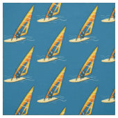 Windsurfen Stoff (Muster)