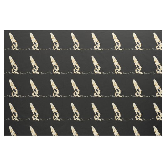 WINDSURFEN STOFF (Fat Quarter (45,7 x 55,9 cm))