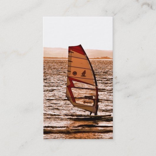 WINDSURFEN VISITENKARTE (Vorderseite)