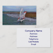 WINDSURFEN VISITENKARTE (Vorne/Hinten)