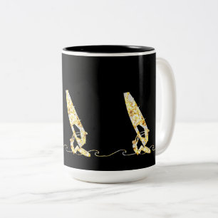 WINDSURFEN ZWEIFARBIGE TASSE