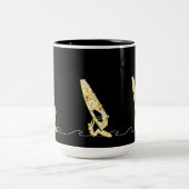 WINDSURFEN ZWEIFARBIGE TASSE (Mittel)