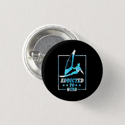 Windsurfer Button (Vorne & Hinten)