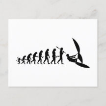 Windsurfer Evolutionstheorie des Wassersport