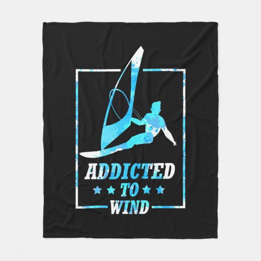 Windsurfer Fleecedecke (Vorderseite)