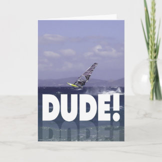 Windsurfer-Geburtstag für ihn Karte
