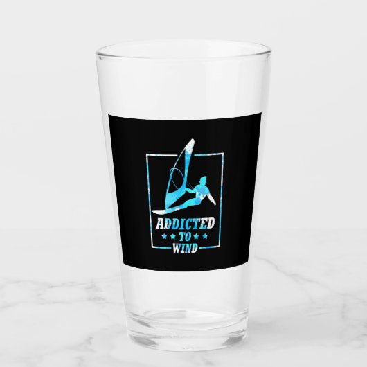 Windsurfer Glas (Vorderseite)