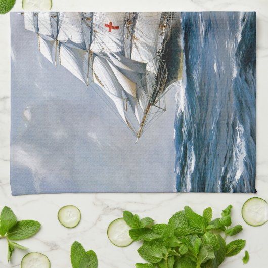 Windsurfer Handtuch (Gefaltet)