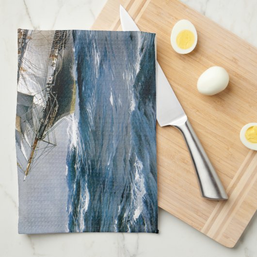 Windsurfer Handtuch (Viertel Falte)