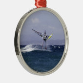 Windsurfer in der Luft-Verzierung Ornament Aus Metall (Rechts)