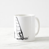 Windsurfer Kaffeetasse (VorderseiteRechts)
