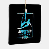 Windsurfer Keramikornament (Rechts)