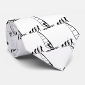 Windsurfer Krawatte (Gerollt)