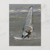 Windsurfer - Nordjytland, Dänemark Postkarte (Vorderseite)