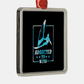 Windsurfer Ornament Aus Metall (Rechts)