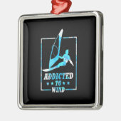 Windsurfer Ornament Aus Metall (Links)