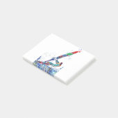 Windsurfer Post-it Klebezettel (angewinkelt)