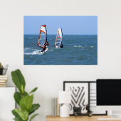Windsurfer Poster (Heimbüro)