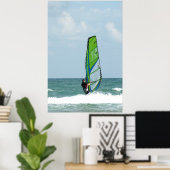 Windsurfer Poster (Heimbüro)