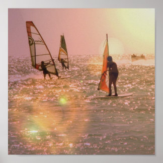 Windsurfer Poster Print