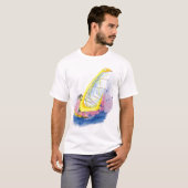 Windsurfer T-Shirt (Vorne ganz)